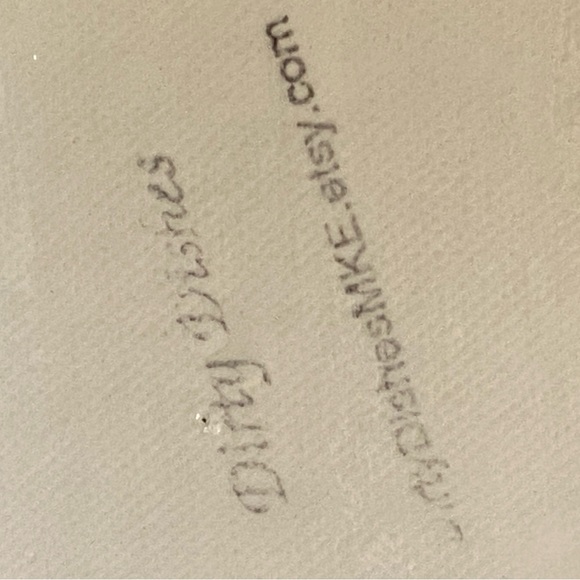 Ceramic Snack Serving Platter “Fancy Ass Snacks”. White w/black lettering. - Picture 3 of 3